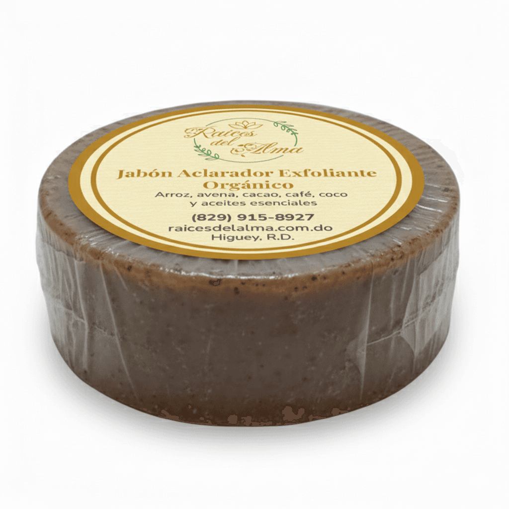 Jabón Aclarador Exfoliante Orgánico