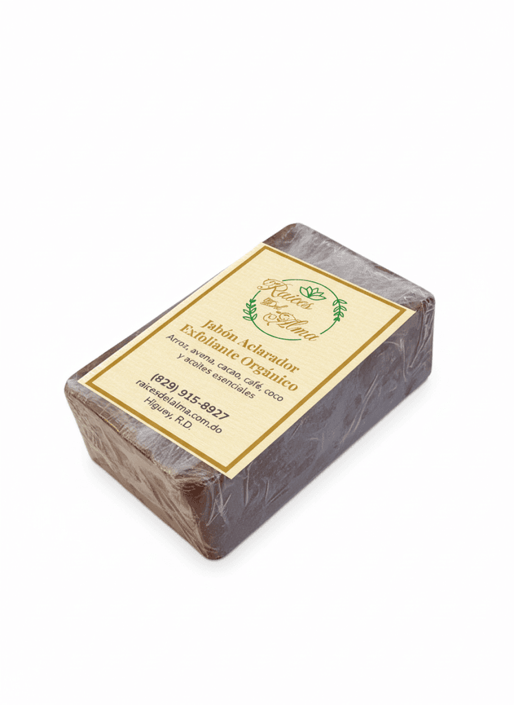 Jabón Aclarador Exfoliante Orgánico